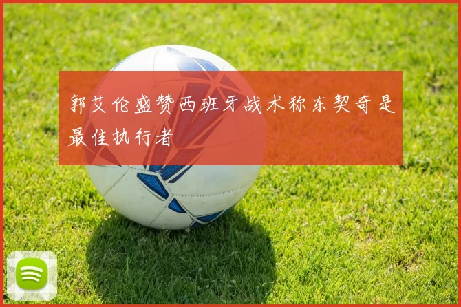 郭艾伦盛赞西班牙战术称东契奇是最佳执行者